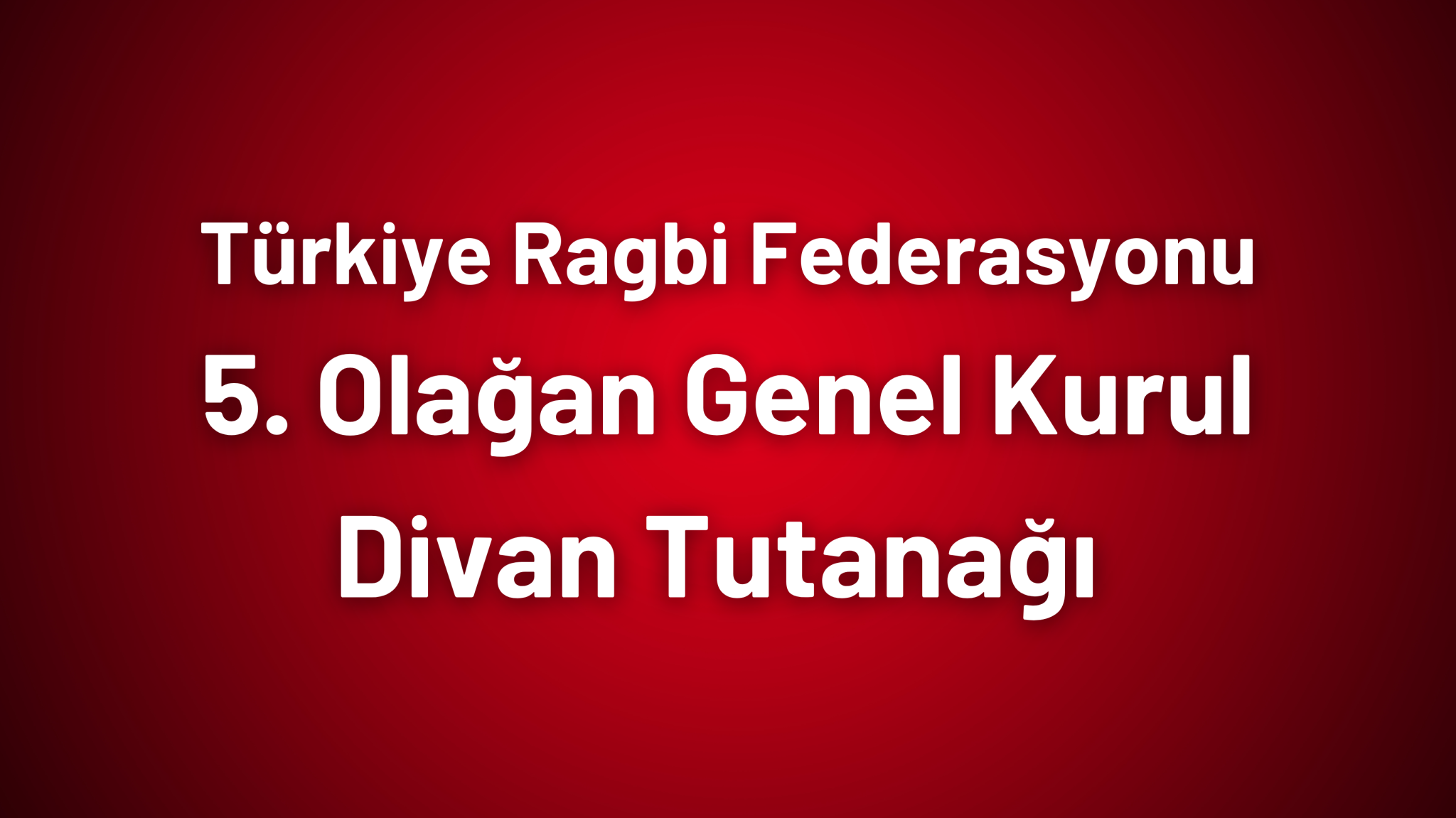 TÜRKİYE RAGBİ FEDERASYONU – Türkiye Rugby Federation
