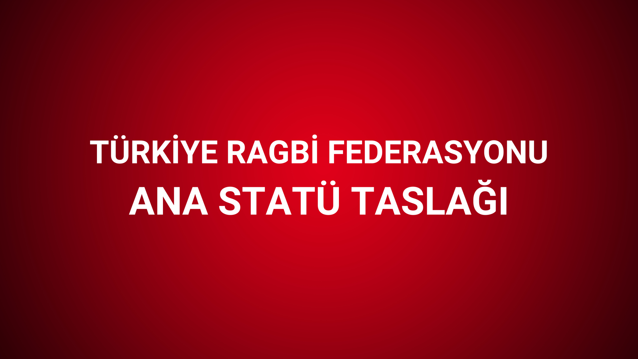 TÜRKİYE RAGBİ FEDERASYONU – Türkiye Rugby Federation