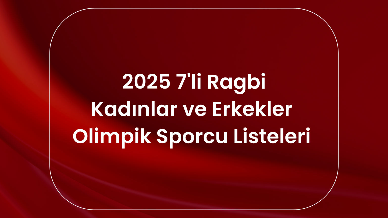 TÜRKİYE RAGBİ FEDERASYONU – Türkiye Rugby Federation