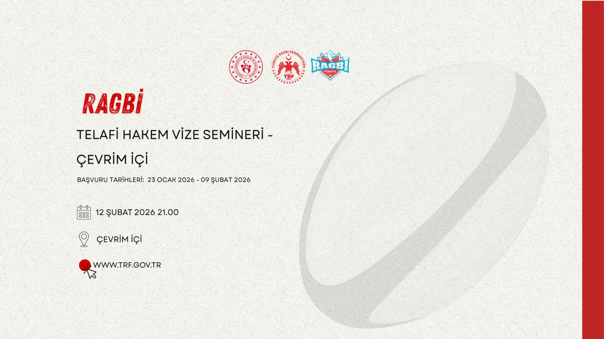 TÜRKİYE RAGBİ FEDERASYONU – Türkiye Rugby Federation